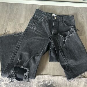 Zara Black Denim Jeans